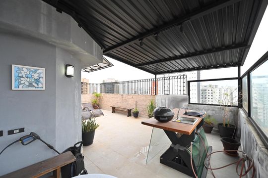 Terraço de apartamento à venda com 4 quartos, 148m² em Chácara Inglesa, São Paulo