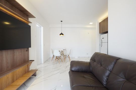 Sala de apartamento para alugar com 1 quarto, 60m² em Liberdade, São Paulo
