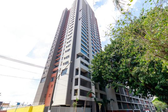 Fachada do Prédio de kitnet/studio à venda com 1 quarto, 43m² em Santo Amaro, São Paulo