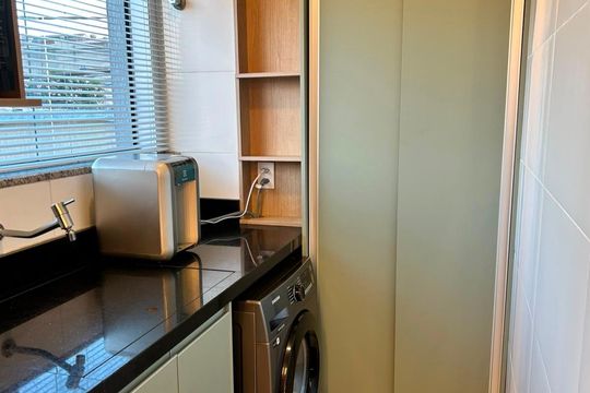 Cozinha de apartamento à venda com 2 quartos, 62m² em Vila Ré, São Paulo