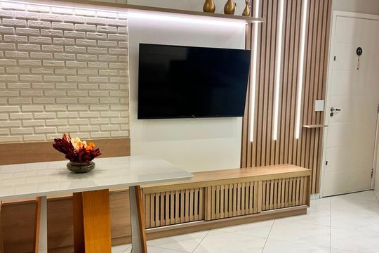 Varanda de apartamento à venda com 2 quartos, 62m² em Vila Ré, São Paulo