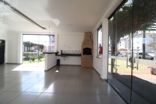 Área comum - Salão de festas de apartamento para alugar com 3 quartos, 61m² em Mansour, Uberlândia