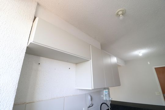 Cozinha de apartamento para alugar com 3 quartos, 61m² em Mansour, Uberlândia