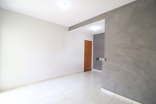 Sala de apartamento para alugar com 3 quartos, 61m² em Mansour, Uberlândia