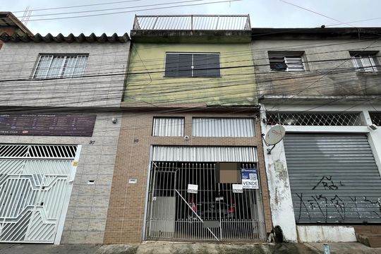 Fachada+Placa de casa à venda com 3 quartos, 125m² em Jardim Ipanema (zona Leste), São Paulo