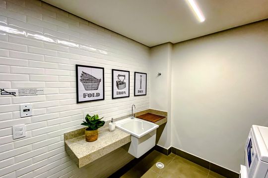 Área comum de kitnet/studio para alugar com 1 quarto, 24m² em Vila Mariana, São Paulo