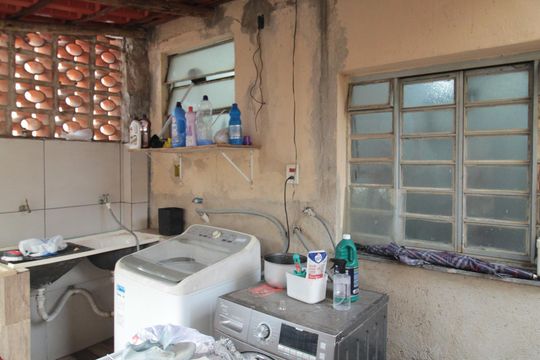 Área de Serviço de casa para alugar com 1 quarto, 55m² em Justinópolis, Belo Horizonte