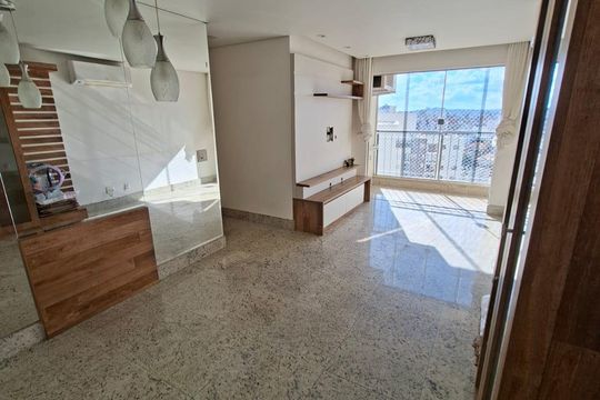 Sala de apartamento à venda com 3 quartos, 78m² em Paquetá, Belo Horizonte