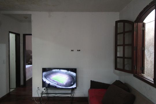 Casa 1 | Sala de casa à venda com 4 quartos, 235m² em Justinópolis, Belo Horizonte