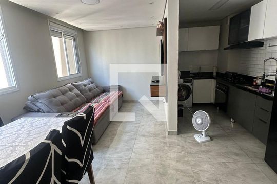 Sala de apartamento à venda com 1 quarto, 34m² em Vila Guilherme, São Paulo