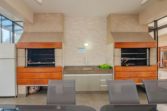 Área comum - Churrasqueira de apartamento à venda com 3 quartos, 102m² em Bela Vista, Porto Alegre