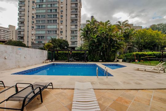 Área comum - Piscina de apartamento à venda com 3 quartos, 102m² em Bela Vista, Porto Alegre