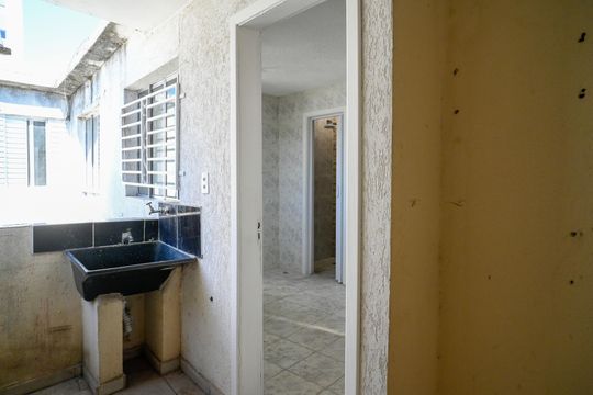Área de Serviço de casa para alugar com 1 quarto, 40m² em Vila Santo Estefano, São Paulo