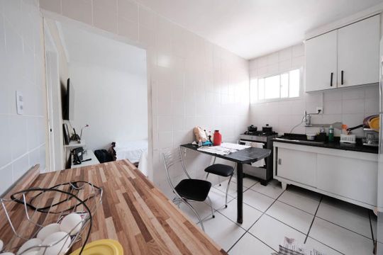 Cozinha e Área de Serviço de apartamento para alugar com 2 quartos, 47m² em Conjunto Habitacional Padre Manoel da Nobrega, São Paulo