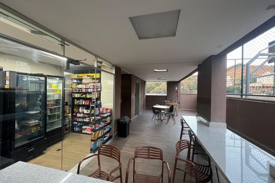 Área externa de apartamento para alugar com 2 quartos, 120m² em Castelo, Belo Horizonte