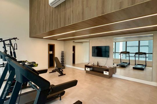 Academia de apartamento à venda com 1 quarto, 46m² em Pinheiros, São Paulo