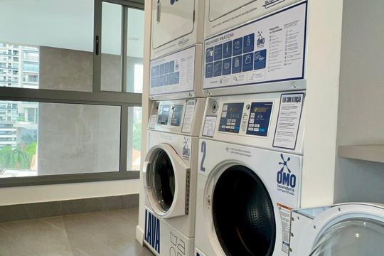 Lavanderia de apartamento à venda com 1 quarto, 46m² em Pinheiros, São Paulo