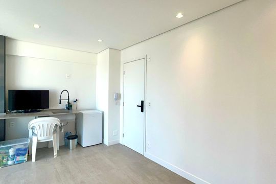 Sala de apartamento à venda com 1 quarto, 46m² em Pinheiros, São Paulo