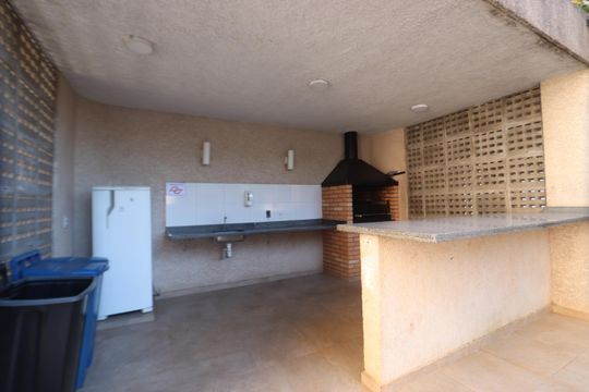 Área comum - Churrasqueira de apartamento para alugar com 2 quartos, 35m² em Cidade Satelite Santa Barbara, São Paulo