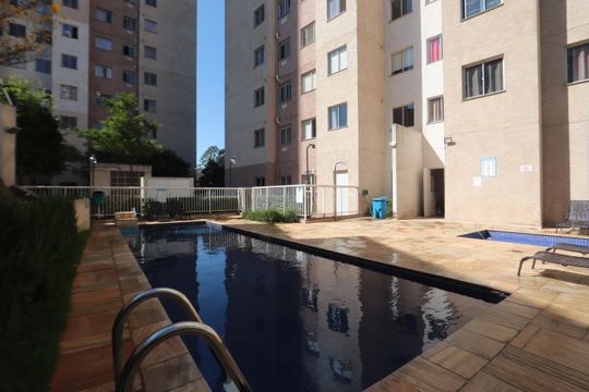 Área comum - Piscina de apartamento para alugar com 2 quartos, 35m² em Cidade Satelite Santa Barbara, São Paulo