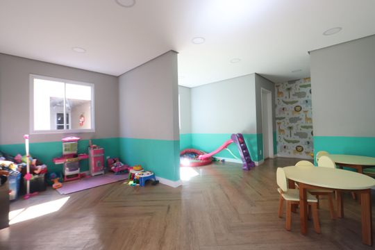Área comum - Brinquedoteca de apartamento para alugar com 2 quartos, 35m² em Cidade Satelite Santa Barbara, São Paulo
