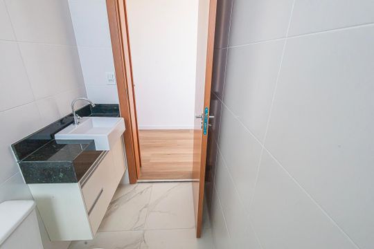 suite de apartamento para alugar com 2 quartos, 50m² em Santa Branca, Belo Horizonte