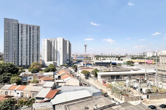 Vista da área de serviço  de apartamento para alugar com 1 quarto, 35m² em Freguesia do Ó, São Paulo