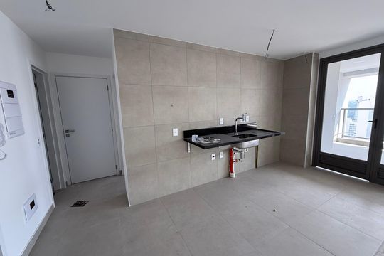 Cozinha de apartamento à venda com 3 quartos, 147m² em Moema, São Paulo