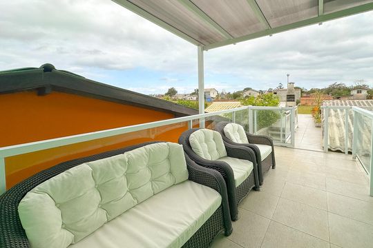 Terraço de apartamento para alugar com 2 quartos, 50m² em São João do Rio Vermelho, Florianópolis