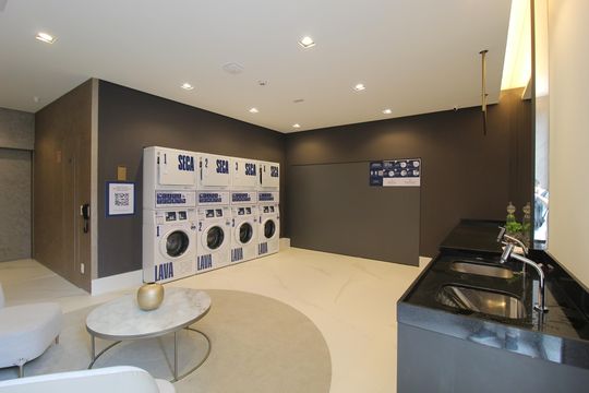 Área Comum - Lavanderia de kitnet/studio para alugar com 1 quarto, 41m² em Planalto Paulista, São Paulo