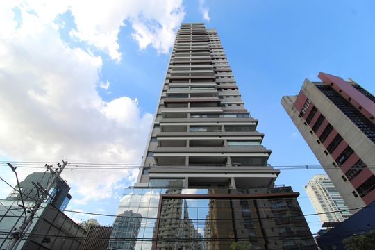 Fachada do Prédio de kitnet/studio para alugar com 1 quarto, 41m² em Planalto Paulista, São Paulo