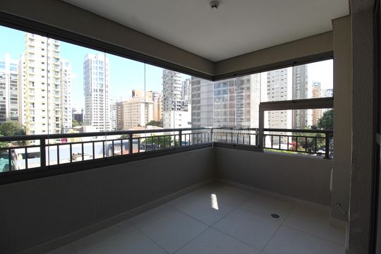 Varanda de kitnet/studio para alugar com 1 quarto, 41m² em Planalto Paulista, São Paulo
