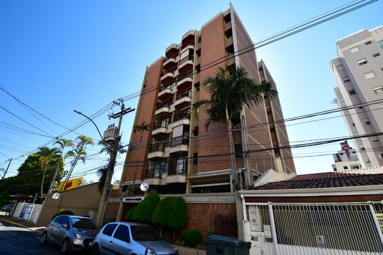 Fachada do Prédio de apartamento para alugar com 2 quartos, 77m² em Bosque, Campinas