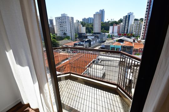 Sala - Sacada de apartamento para alugar com 2 quartos, 77m² em Bosque, Campinas