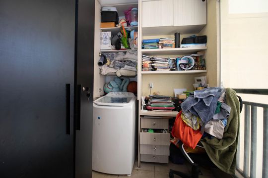 Sacada de apartamento à venda com 2 quartos, 50m² em Taguatinga Sul, Brasília