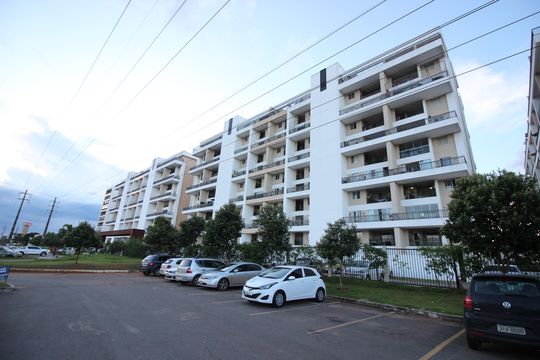 Fachada de apartamento à venda com 2 quartos, 50m² em Taguatinga Sul, Brasília