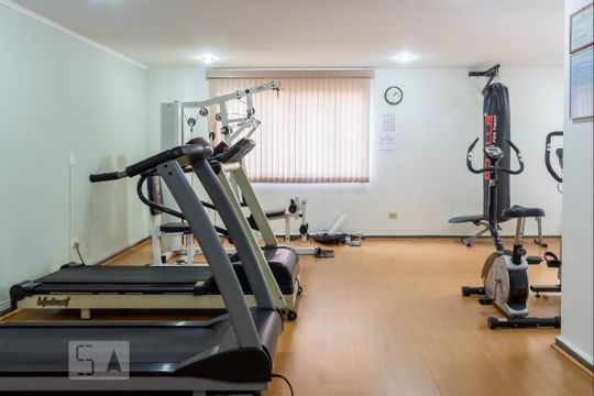 Área comum - Academia de apartamento para alugar com 2 quartos, 65m² em Vila Guarani, São Paulo