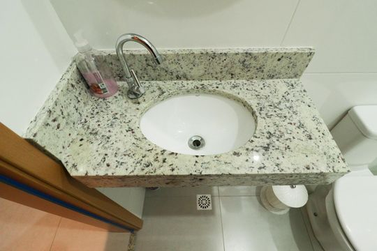 Banheiro de apartamento para alugar com 1 quarto, 36m² em Vila Dom Pedro Ii, São Paulo