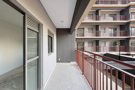 Sacada de kitnet/studio à venda com 1 quarto, 36m² em Brooklin, São Paulo