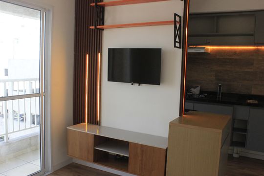 Sala  de apartamento à venda com 2 quartos, 44m² em Vila Sao Joao, Guarulhos