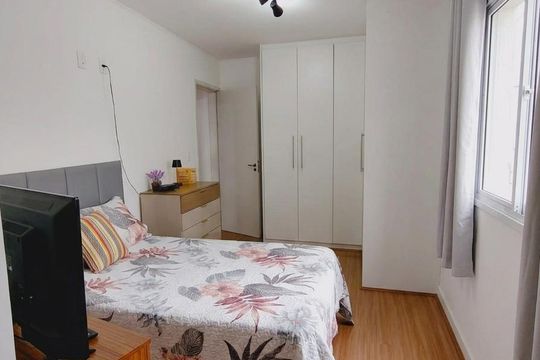 Quarto de apartamento à venda com 2 quartos, 62m² em Vila Nambi, Jundiaí