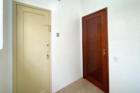 Cozinha de apartamento à venda com 2 quartos, 97m² em Marçola, Belo Horizonte