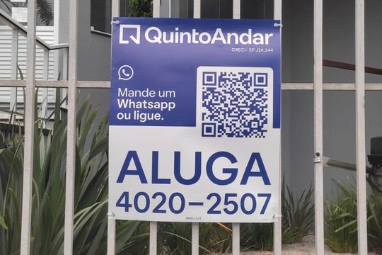 Placa IMWU-531 de apartamento para alugar com 2 quartos, 160m² em Campanário, Diadema