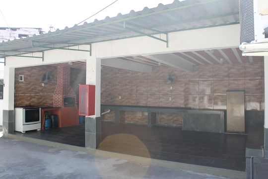 Área comum - Churrasqueira de apartamento para alugar com 2 quartos, 70m² em Alcantara, São Gonçalo