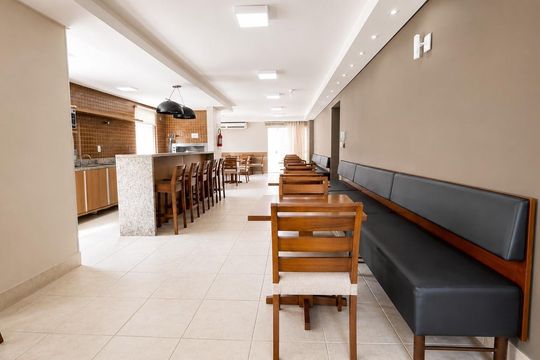 Área externa de apartamento para alugar com 2 quartos, 88m² em Saco Grande, Florianópolis