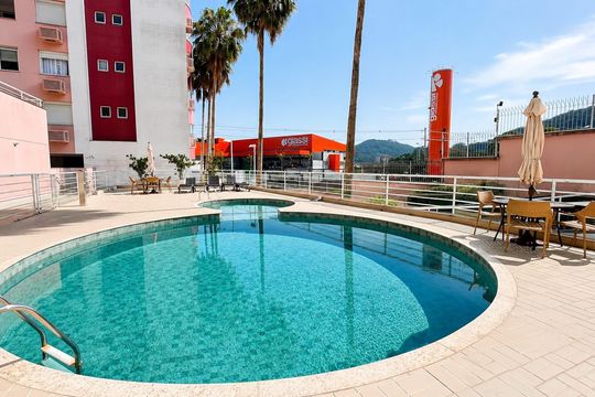 Área externa de apartamento para alugar com 2 quartos, 88m² em Saco Grande, Florianópolis