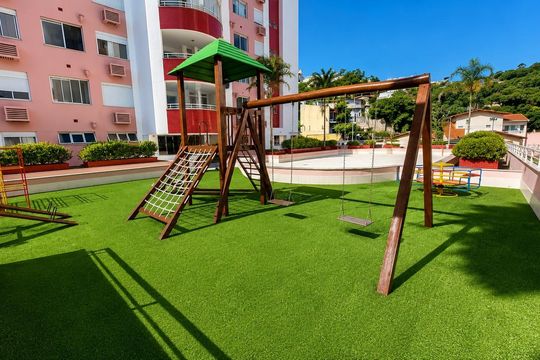 Área externa de apartamento para alugar com 2 quartos, 88m² em Saco Grande, Florianópolis