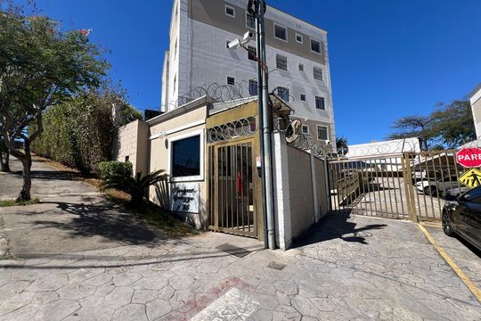Fachada do Prédio de apartamento para alugar com 2 quartos, 55m² em Vila Francisco Mariano, Contagem