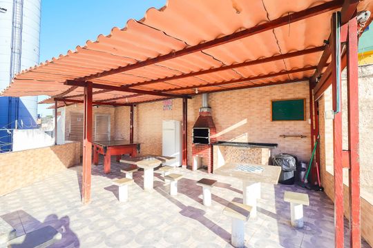Área comum - Churrasqueira de apartamento para alugar com 2 quartos, 45m² em Vila Chabilandia, São Paulo