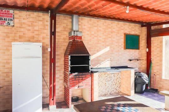 Área comum - Churrasqueira de apartamento para alugar com 2 quartos, 45m² em Vila Chabilandia, São Paulo